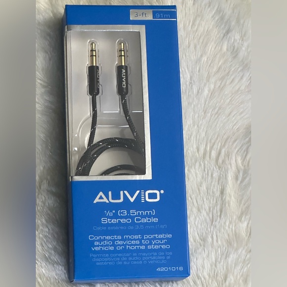 Auvio Aux Cable 3ft NIB - Picture 4 of 6